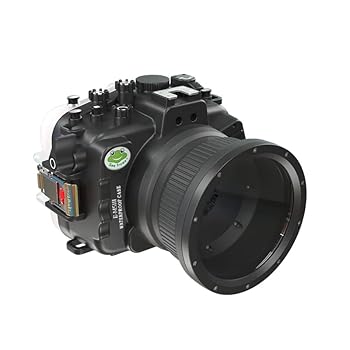 【中古】Seafrogs 40m/130フート 水中写真機ハウジング 標準尺度界面付き添い人 オリンパス EM5-III (12-50粍)