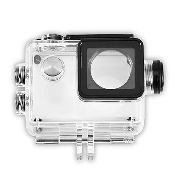 【中古】Pomya アクションカメラ 防水ケース プロフェッショナル スポーツカメラ 防水ケース 充電ケーブル付き SJCAM SJ4000/SJ7000用