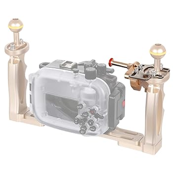 【中古】YIN ZLLシャッターリリーストリガー取りひろげるアダプターレバーマウント、水中手取り合わせ用（黒いこと） LI (色 : Gold)