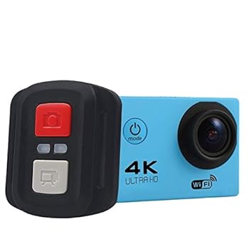 【中古】Hdスポーツ H9Aプロリモートコントロール＆防水ケース、Generalplus 4247とHD 4KのWiFiスポーツカメラ、2.0インチの液晶画面、170度A広角レンズ｜AJIMURA-SHOP