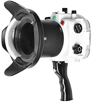 【中古】Seafrogs 40m/130フィート 水中ハウジング防水ケース 6インチドームポートキット付き Sony A7R IV A7R4用 Sony FE 16-35mm F/4 28-70mm F3.5-5.6｜AJIMURA-SHOP