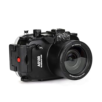 【中古】MEIKON Sony A5100 40m/130フート 水中写真機ハウジング