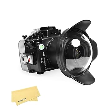 【中古】Seafrogs 水中カメラハウジングケース ドームポートキット付き 40m/130フィート Nikon Z7用 16-35mmまたは24-70mm F2.8レンズに対応｜AJIMURA-SHOP