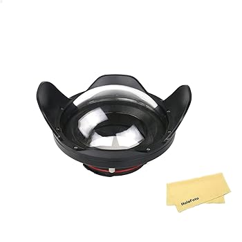 【中古】Seafrogs Wa-005-B 光学アクリル 40m/132フィート 6インチ 広角ドームポート 魚眼レンズ 防水カメラケース用 (? 90mm L40Mm)｜AJIMURA-SHOP