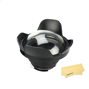【中古】Seafrogs WA005-E 光学アクリル 40m/130フィート 6インチ 広角ドームポート 魚眼レンズ シェードカバー付き ダイビング防水ハウジング用 (? 80m｜AJIMURA-SHOP