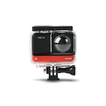 【中古】デュアルレンズ パノラマ防水シェル Insta360 ONE RS 360°レンズエディション用 水中ダイビング保護ハウジング 30m/98フィート 取り付けブラケ|AJIMURA-SHOP