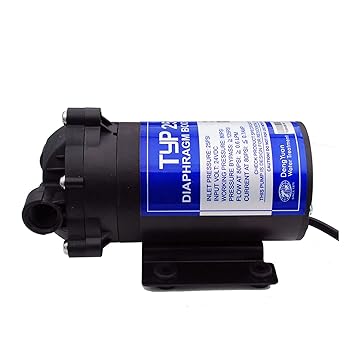 【中古】浄水フィルター RO 24V 50gpd水ブースターポンプ2500NH.逆浸透水システムの圧力を上げる