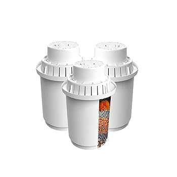 【中古】浄水フィルター アルカリフィルターピッチャーのための取り替えフィルター（WP5）3.5L - 7精製して増加させる段階イオナイザー濾過システム 博le