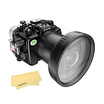 【中古】Seafrogs 40M/130FT 水中ハウジング Sony Alpha FX3 ILME-FX3 用、防水ケース スキューバ ダイビング ハウジング Sony FX3 用 Sony 24-70 mm F2.