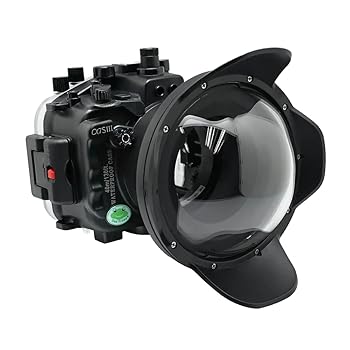 【中古】Seafrog プロフェッショナル 防水ハウジング 6インチ ドライドームポートキット付き Sony A7SIII/A7S3 FE12-24 F4 FE16-35 F4用 (ズームギア付属｜AJIMURA-SHOP