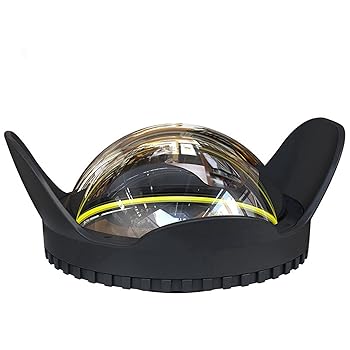 【中古】ROLE 一眼レフカメラ用67Mmポータブル防水広角ドームポートレンズハウジングケース水中ダイビングパーツ、16X14X7.18Cm