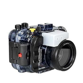 【中古】YIWENG 防水カメラケース 海カエル防水カメラハウジングダイビングケース保護シェル水中60 m / 195フィートA6000 / A6300 / A6500と互換性|AJIMURA-SHOP