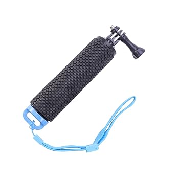 【中古】CAXUSD dive camera yellow ダイビングスティック カメラのウエストベルト ダイビングアクセサリー フローティングハンドル ハンドヘルド アクセ画像