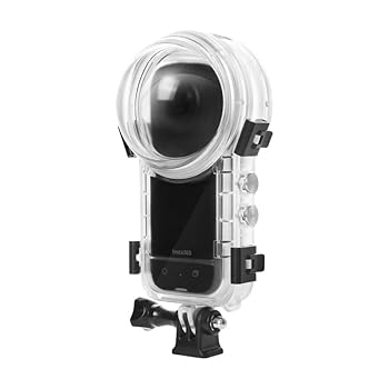 【中古】MAXOLA Insta360 X4専用パノラミックアクションカメラは、防水ケース保護ケースによる水中撮影に対応 (insta360 x4完全に見えない水中シェル)