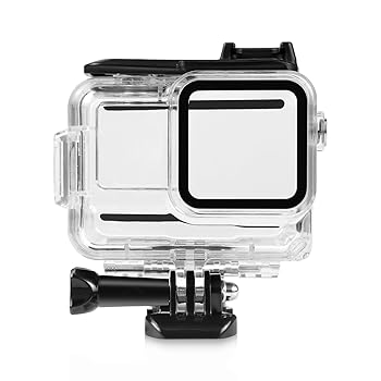 【中古】60m 水中防水ダイビングハウジングケース ベースアダプターとネジ付き Insta360 Ace Pro アクションカメラ対応