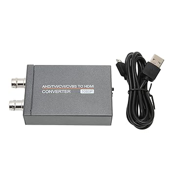 【中古】FLEXMAN AHD TVI CVI CVBS から HD マルチメディア インターフェイス コンバーター HD 720P 1080P 3MP 4MP 5MP 8MP BNC から HD ビデオ アダプタ
