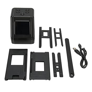 【中古】12MP デジタルフィルムスライドスキャナ、135、110、126 および百貨店 8 写真フィルム、横すべりおよびネガを色つやモノクローム JPEG 第八芸術にうつり変わり 128MB メ