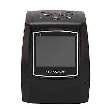 【中古】スライドビューア、2.36インチTFT LCDフィルムスキャナ、35mm/135mm用5MP解像度、カラー、白黒