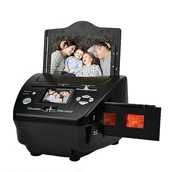 【中古】写真フィルムスキャナー デジタル活動写真 16MP 写真フィルムスキャナ 4 インチ 1 スキャナは 35粍 135 写真フィルム横すべりとネガを取り替えっこしてすがた絵整理保存用具に保護することし