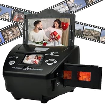 【中古】写真フィルム＆スライドスキャナデジタルフィルムコンバータ、8.1メガ絵素の第八芸術と写真フィルムスキャナー、電子計算機またはUSB上の135のネガスキャ パソコン・周辺機器-その他