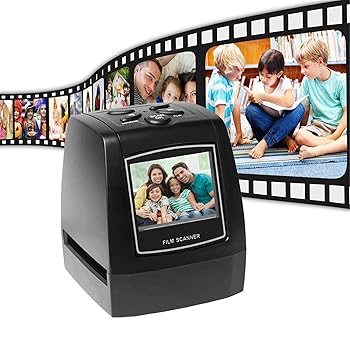 【中古】ポータブルネガフィルムスキャナー、35粍/135粍スライドフィルムコンバーター活動写真デジタルすがた絵ビューアースキャナ、走査した横すべり、フ