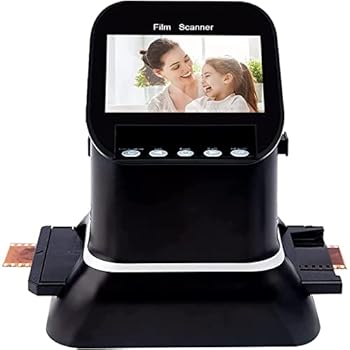 【中古】120 写真フィルムスキャナ、フィルムスライドスキャナー、1080pデジタルフィルムコンバーター、35粍、135、126、127ネガと横すべりをデジタルJpeg