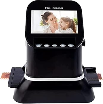 【中古】フィルムスライドスキャナー、4.3インチLCDスクリーン付きデジタルフィルムコンバーター、120 フィルムスキャナー、35mm、135、126、127ネガとス|AJIMURA-SHOP