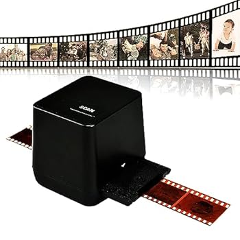 【中古】デジタルフィルムスキャナー、17.9メガピクセルネガスライドコンバーター、126/135(35mm)フィルムネガとスライドをJPEG形式に変換、ワンキースキ