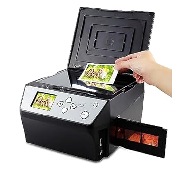 【中古】フィルムスキャナー、22MPスライドネガティブコンバーター、2.4インチLCDディスプレイ付き、135/35mm、110スライド/ネガティブフィルム写真、名｜AJIMURA-SHOP