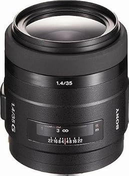 【中古】Sony sal-35 F14g 35 mm f / 1.4 Aspherical Gシリーズ標準レンズfor Sony AlphaデジタルSLRカメラ