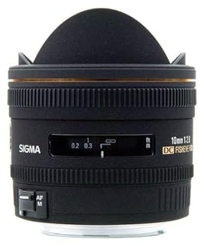 【中古】Sigma 10mm f/2.8 EX DC HSM 魚眼レンズ キヤノン デジタル一眼レフカメラ用 国際版