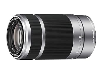 【中古】Sony E 55 ? 210 mm f4 . 5 ? 6.3 OSSレンズfor Sony・Eマウントカメラシルバー(認定Refurbished )