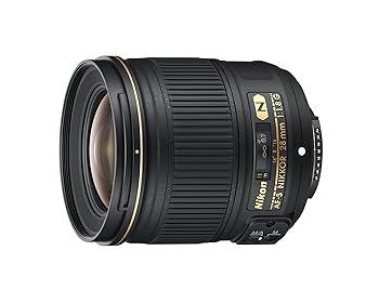 【中古】Nikon AF FX NIKKOR 28mm f/1.8G コンパクト広角プライムレンズ オートフォーカス付き Nikon DSLRカメラ用 (認定整備済み)｜AJIMURA-SHOP