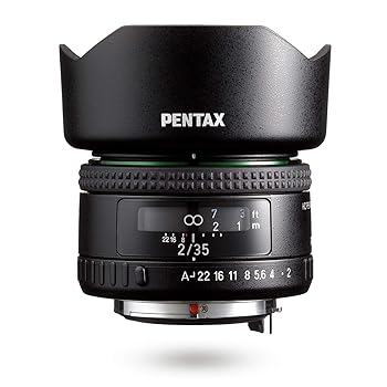 【中古】HD PENTAX-FA35mmF2 万能広角レンズ 最新のHDコーティングにより、フレアとゴーストSPコーティングを最小限に抑え、汚れをはじきます。エクステ