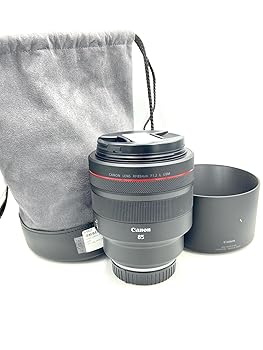 【中古】Canon (キャノン) RF レンズ 85mm F値1.2 L USM ブラック 367,794円
