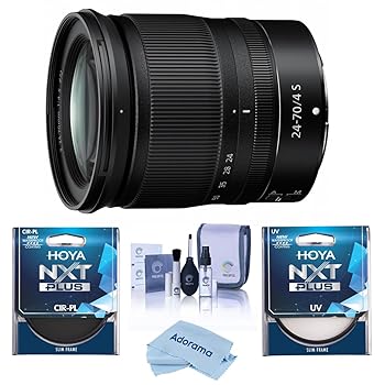 中古】Nikon NIKKOR Z 24-70粍 f/4 S 水晶体 Hoya NXT Plus 72粍 UV+