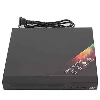 【中古】DVD プレーヤー、ミニ CD DVD プレーヤー 全リージョンフリー リモコン US プラグ TV 用 100?240V AV|AJIMURA-SHOP