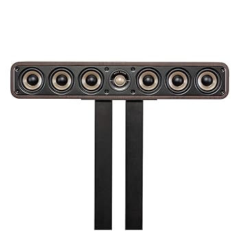 【中古】ポークオーディオ POLK AUDIO SIGNATURE ELITE ES35 スリムセンタースピーカー(LCR)ブラウン ES35BRN