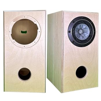 【中古】バスレフ型エンクロージャー DB108SS-HP（2本1組）組立完成品