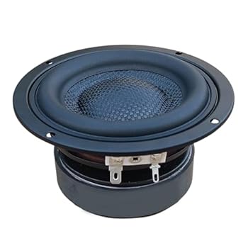 【中古】専門的 4 インチサブウーファースピーカー 40 ワット高感じやすさ低音部サウンドコンポーネントグラスファイバーウーファー性質響き その他-家電