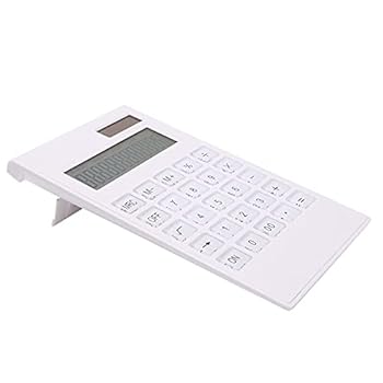 【中古】電卓クリエイティブスリム12デジタルデュアル電源ソーラーエネルギークリスタルキー電卓かわいいミニ電卓電卓デスクトップキッズ電卓デスクトッ|AJIMURA-SHOP