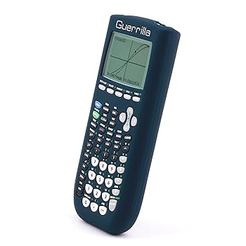 【中古】Guerrilla シリコンケース Texas Instruments TI-84 Plus グラフ電卓用 ネイビー|AJIMURA-SHOP
