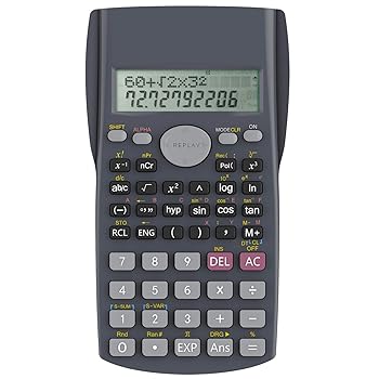 【中古】Helect 2ライン 工学 関数電卓 学校やビジネスに最適 (ブラック)|AJIMURA-SHOP