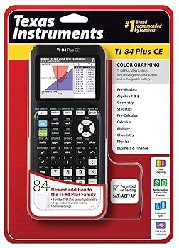 【中古】TI-84 Plus CE グラフ電卓 カラー表示