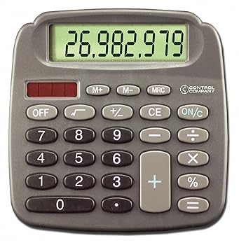 【中古】Control Company 6031 コントロール、電卓、ポケット、4-1/2インチ、グレード:1~12インチ、高さ2インチ、幅12インチ、長さ12インチ。