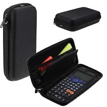 【中古】Navitech 黒いことグラフィック数えること機 捉え所のない入れもの/覆いかぶせる 納める合切袋付き添い人 Texas Instruments Ti 84 Plus相応う