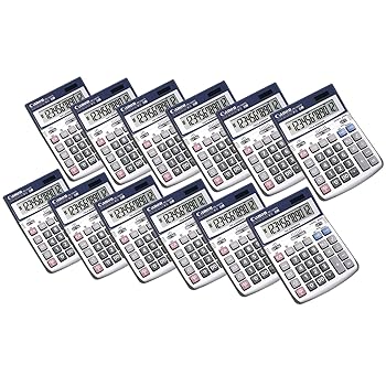 【中古】Canon Office Products HS-1200TS 商行為計算器 12個容器に並べる