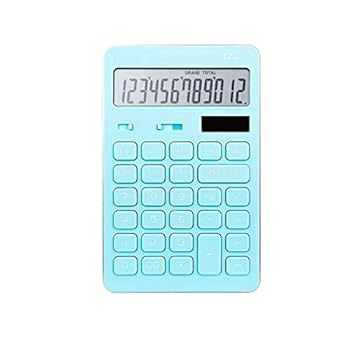 【中古】計算器学びとる色つや財務会計検査官執務室計算器分かりやすいなデュアルパワーソーラー12桁見せびらかす計算器 (Color : B, Size : 無水亜ヒ酸 the picture shows)