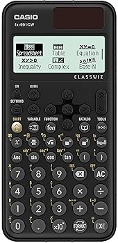 【中古】Casio FX-991 CW (Modello 2023) Calcolatrice Scientifica, 540 Funzioni e e Display Naturale