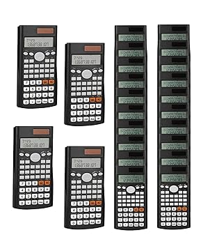 【中古】Mr. Pen- 関数電卓、24個、学校用2線電卓、分数計算機科学計算機、統計計算機、大学電卓、高校電卓｜AJIMURA-SHOP